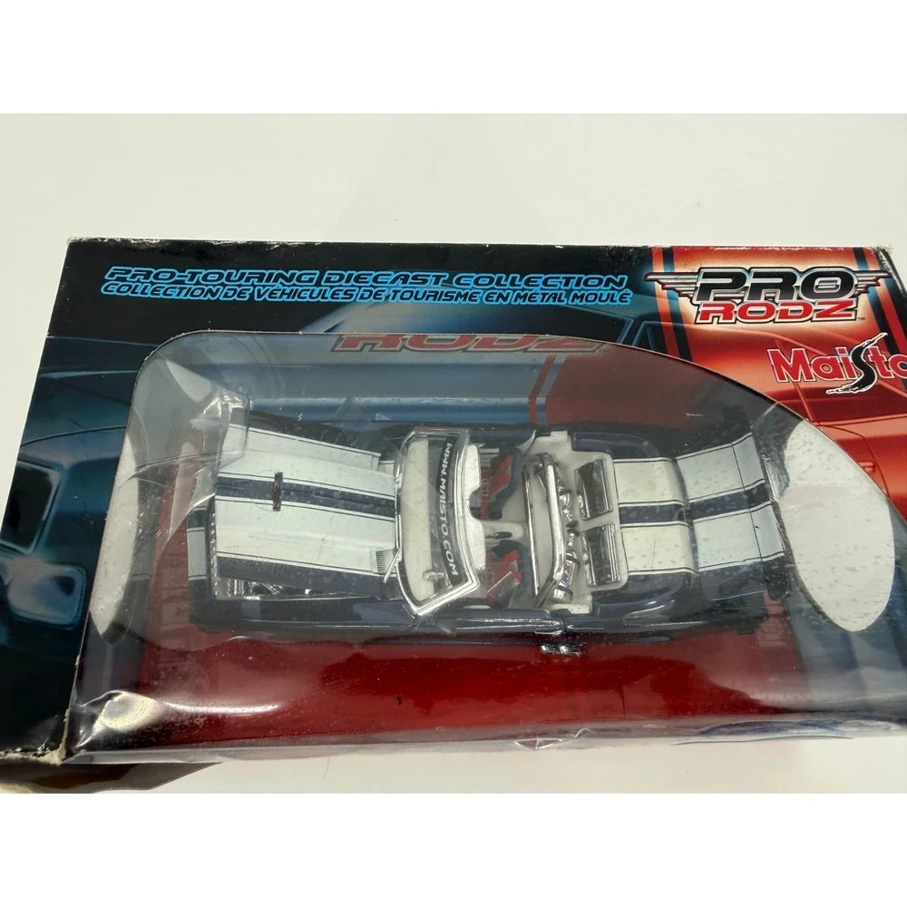 Maisto 1968‎ Chevy Camaro SS Pro Rodz 1:24 Diecast Pro Touring Blue